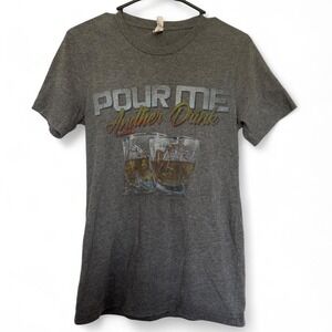 Morgan Wallen size small Grey "Pour Me Another Drink" t-shirt